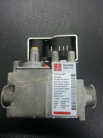 VALVOLA GAS SIT 848-135 - FOND6VALVGAS14